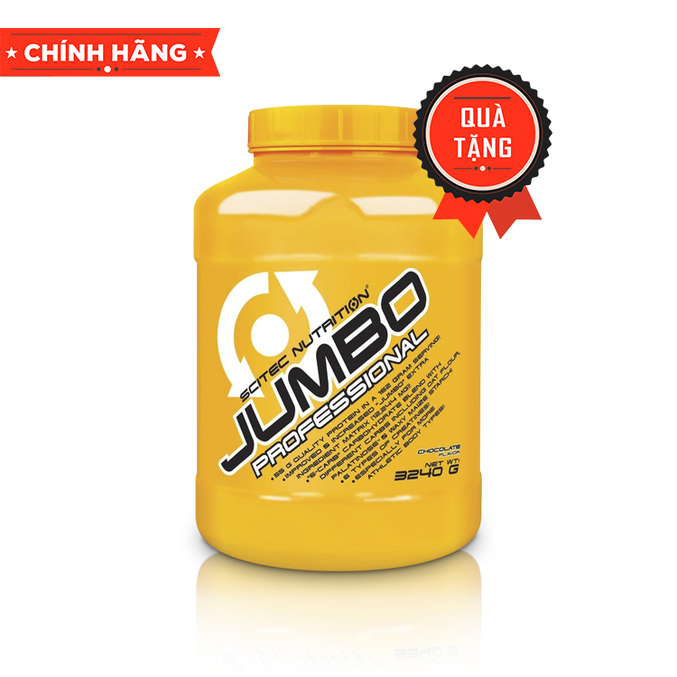 Scitec Jumbo Professional, 3240g(20 Servings) Scitec-Jumbo-Professional-tăng-cân-dễ-dàng-gymstore-6