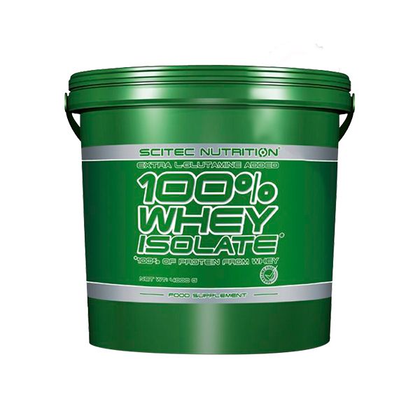 Scitec Nutrition 100% Whey Protein Isolate, 4000 Gams (160 Servings) Scitec Nutrition 100% Whey Protein Isolate, 4000 Gams (160 Servings)