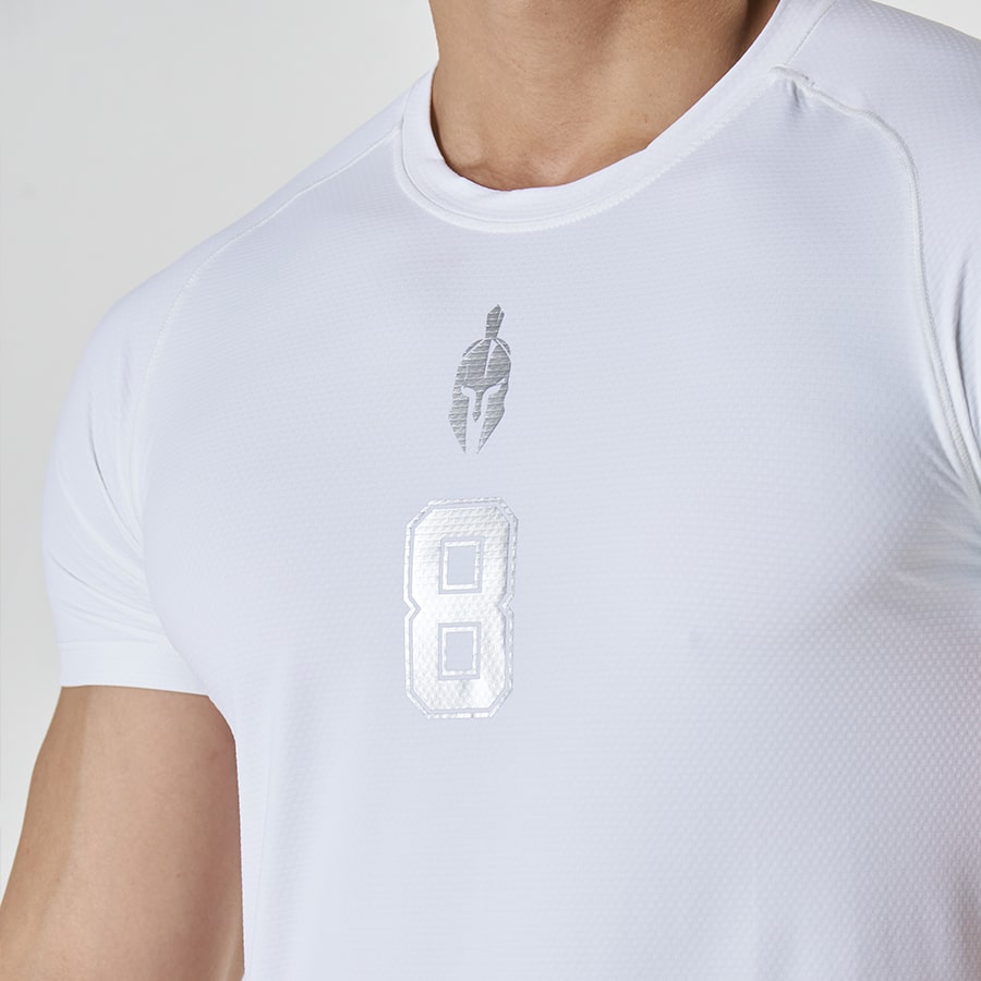 SpartaFit Infinity Body Shirt Spartafit-Infinity-Body-Shirt-White-Gymstore