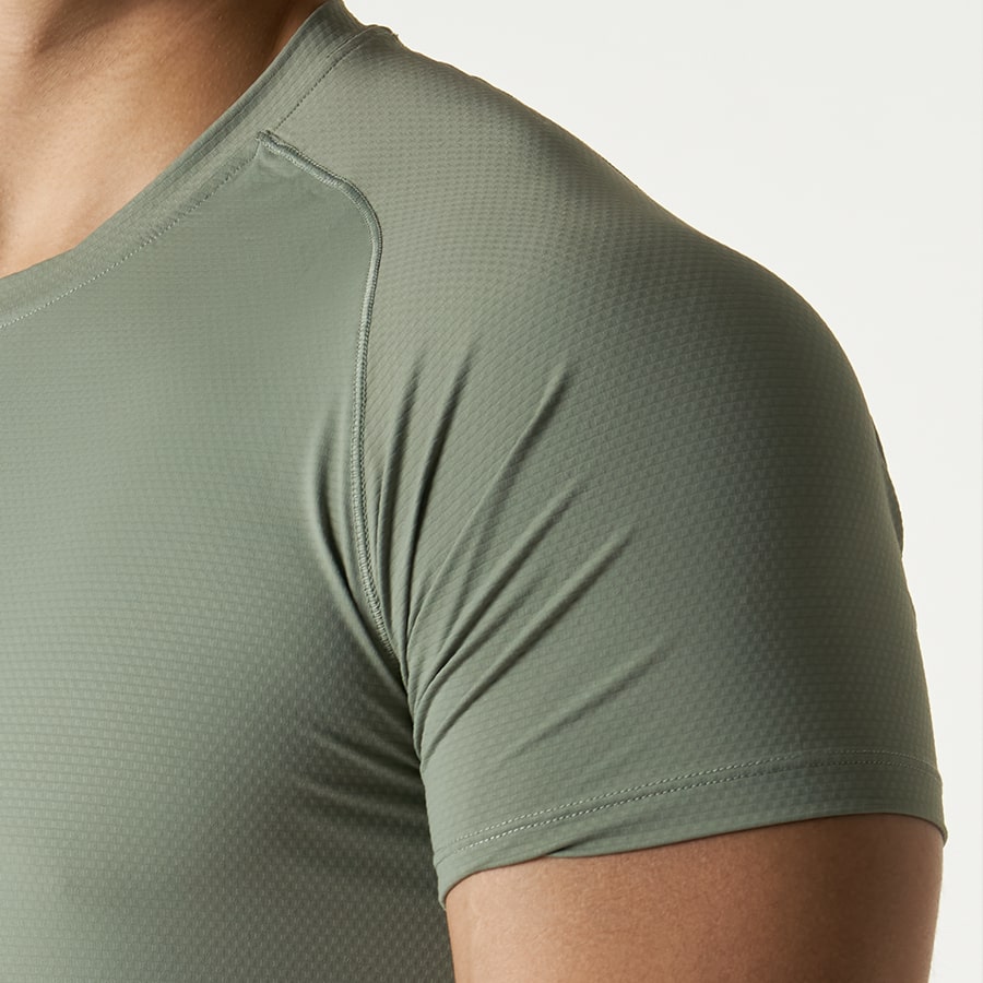 SpartaFit Infinity Body Shirt Spartafit-Infinity-Body-Shirt-Moss-Green-Gymstore