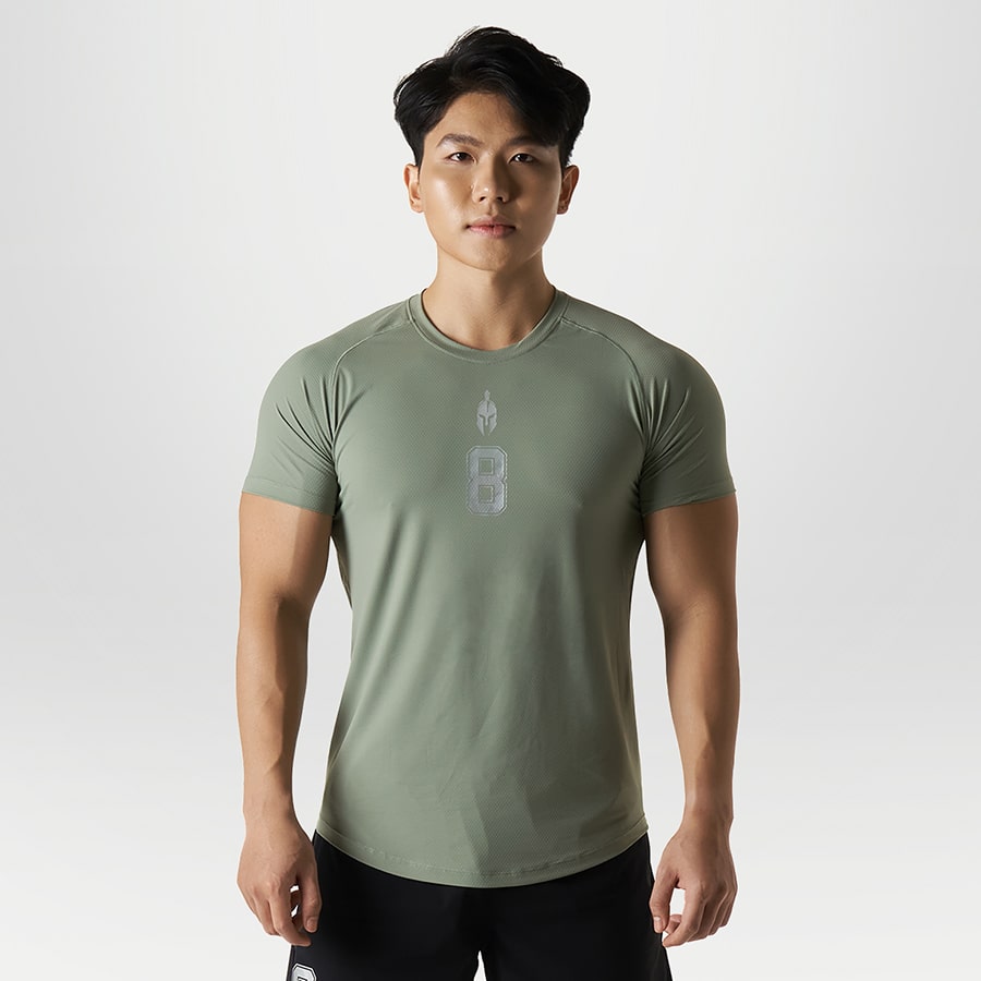 SpartaFit Infinity Body Shirt Spartafit-Infinity-Body-Shirt-Moss-Green-Gymstore