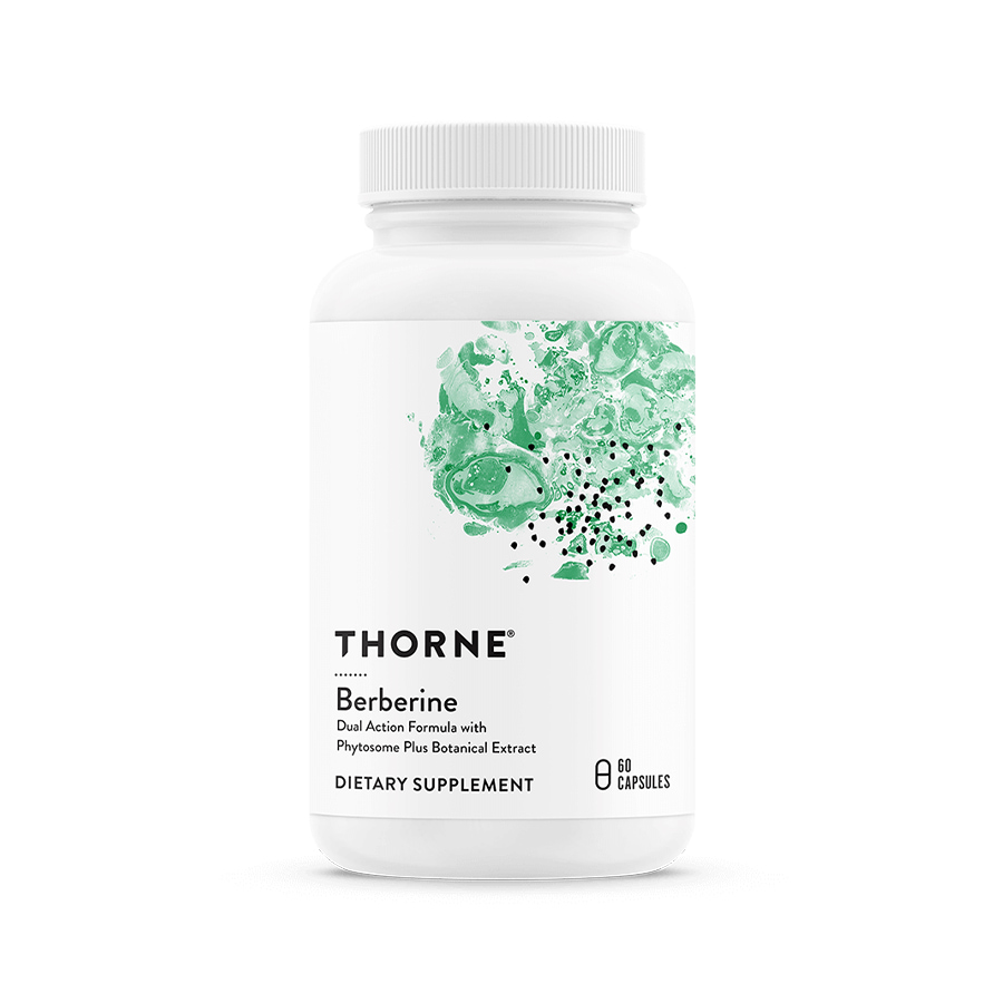 Thorne Berberine, 60 Capsules Thorne Chứng Nhận