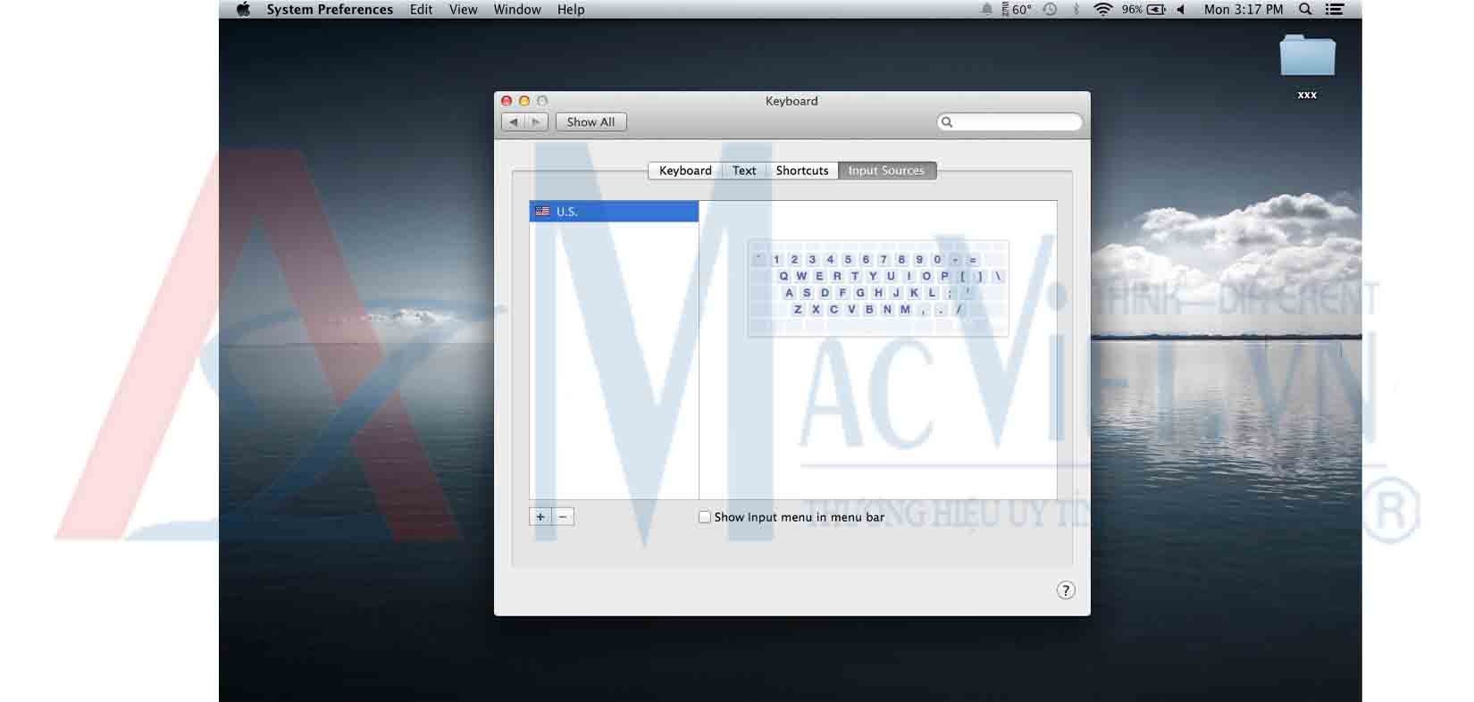 Gõ tiếng việt trên Mac OS X