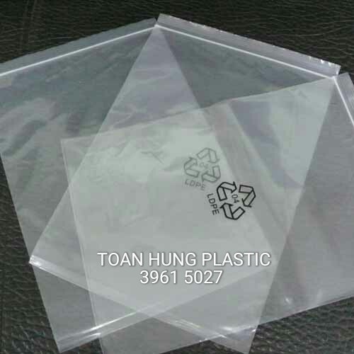 Túi zipper in logo LDPE