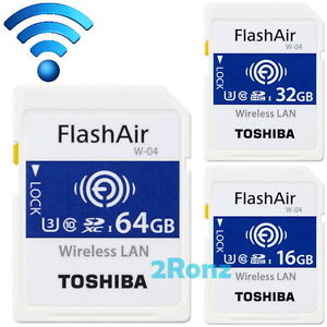 Hướng dẫn sử dụng thẻ nhớ TOSHIBA FlashAir