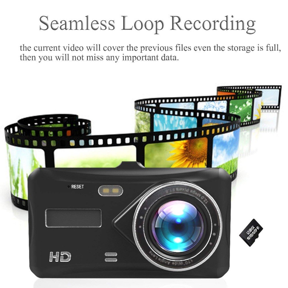 CAMERA HÀNH TRÌNH Ô TÔ GHI HÌNH TRƯỚC SAU VỚI ĐỘ NÉT FULL HD VÀ CÔNG NGHỆ XỬ LÝ MÀU TIÊN TIẾN