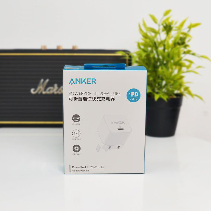 Củ sạc Anker PowerPort III 1C 20W Trắng ...