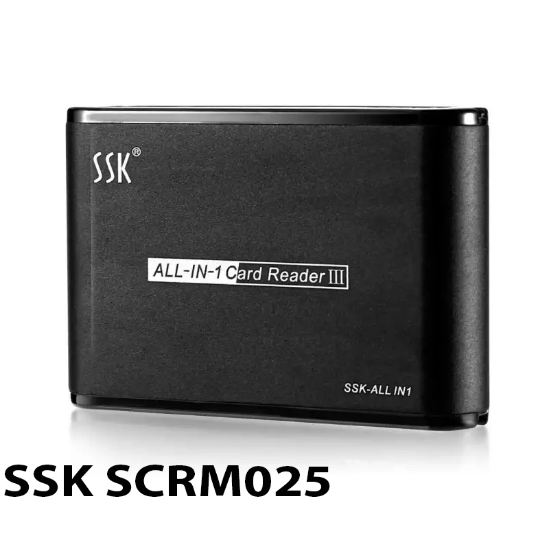 Ssk Reader Đầu đọc thẻ nhớ đa năng SSK SCRM025 Card Reader III - Hỗ trợ CF/ M2 ...