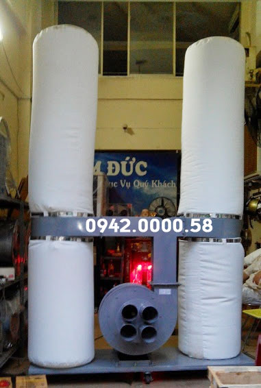 Quạt hút bụi di động 1 túi vải