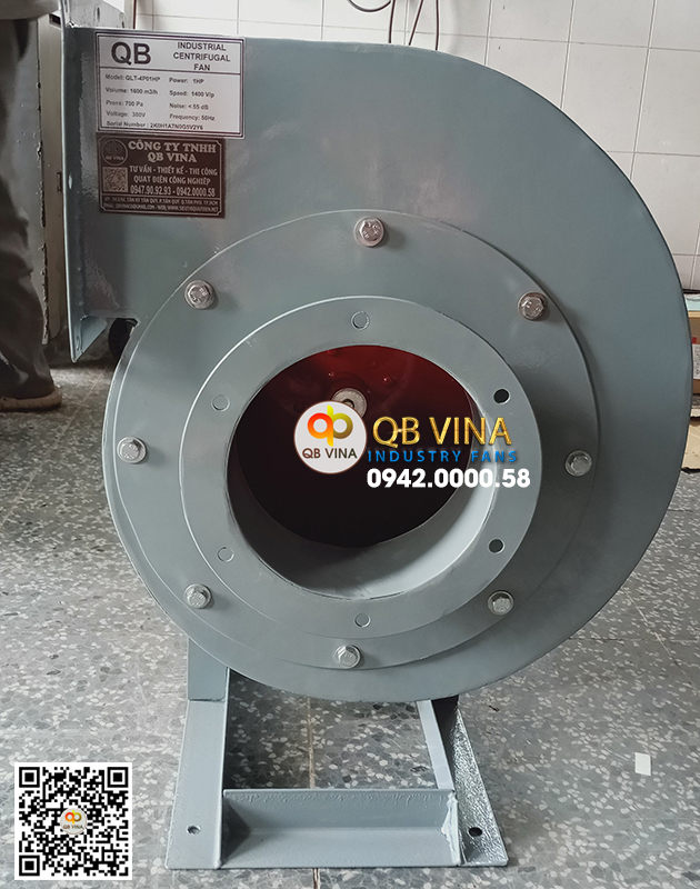 quạt hút ly tâm trung áp hút khói bếp gia đình