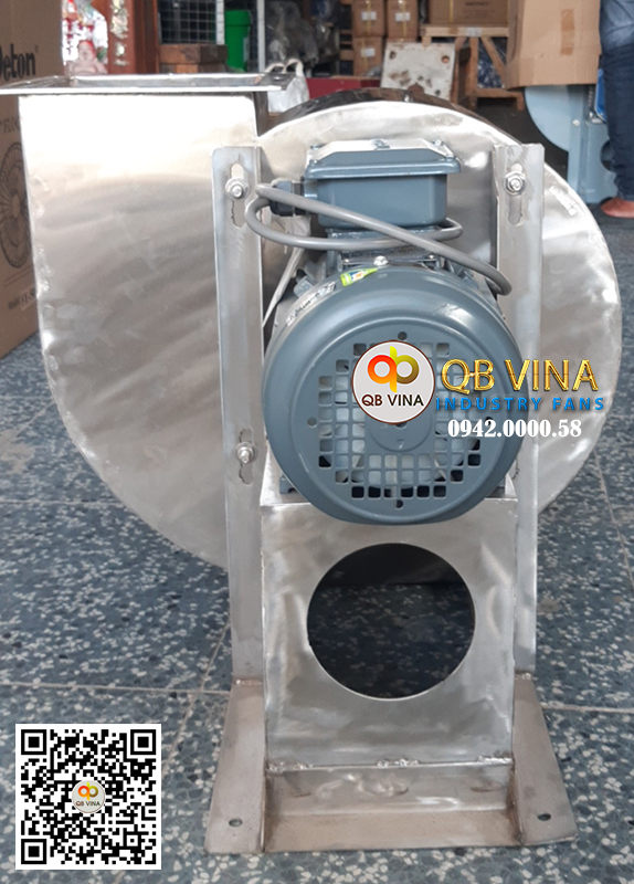quạt hút múi khí thải bằng inox 304 chống ăn mòn