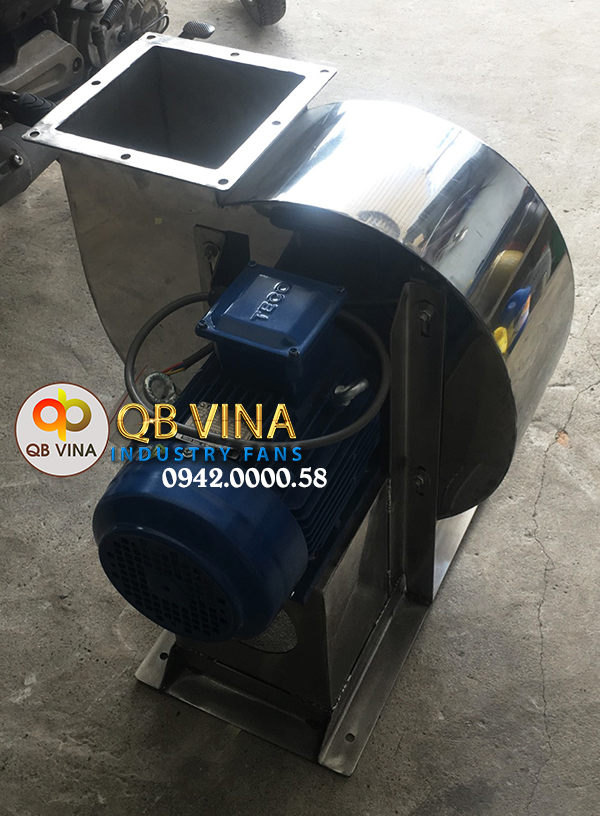 quạt ly tâm inox 304 trung áp hút hóa chất