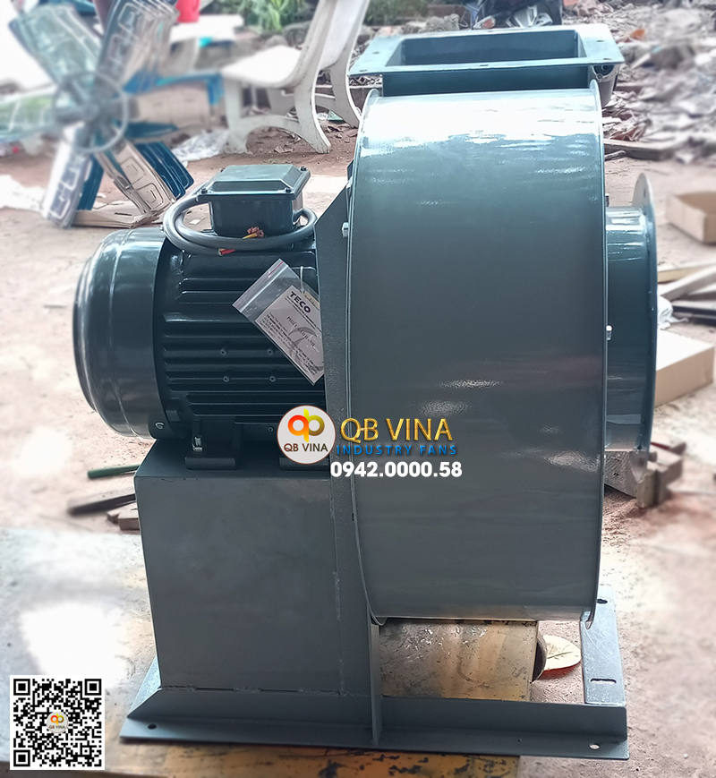 quạt ly tâm trung áp hút mùi khói bếp gia đình bếp ăn công nghiệp