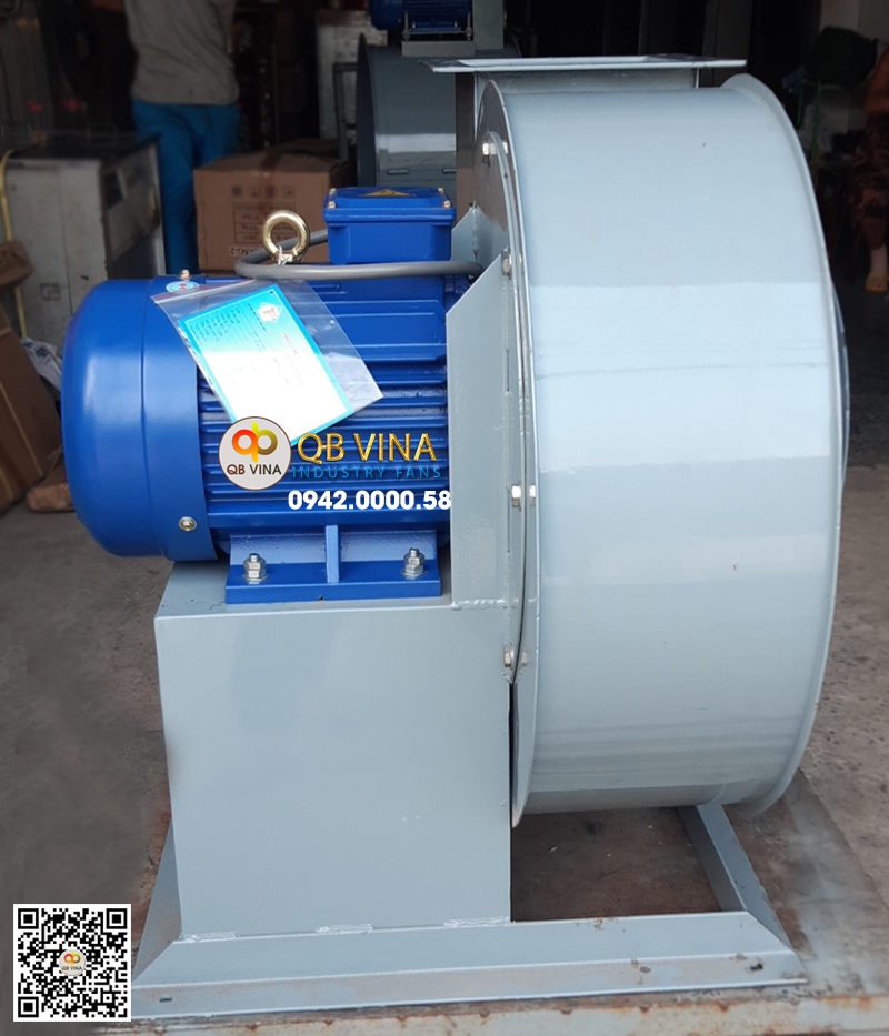 quạt ly tâm hút bụi gỗ công nghiệp