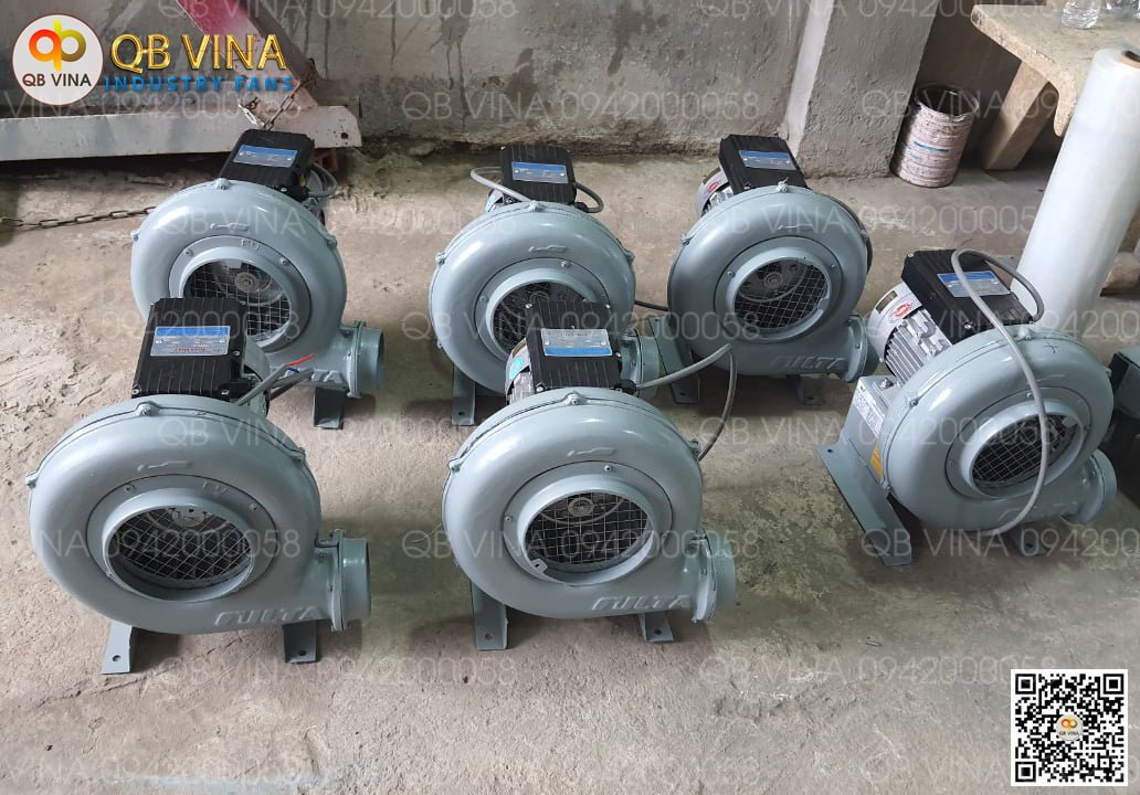 Quạt thổi lò sò nhôm công suất 375w - 1/2 HP