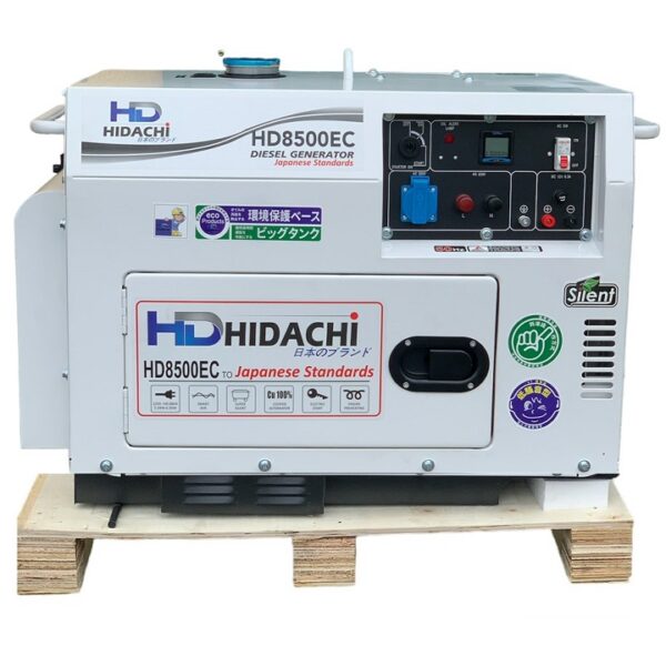Máy Phát Điện Chạy Dầu 6Kw Hidachi HD8500EC Máy Phát Điện Chạy Dầu 6Kw Hidachi HD8500EC