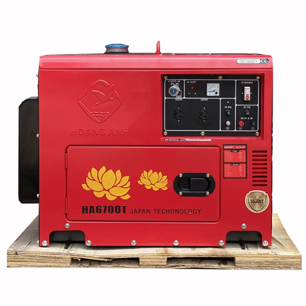 Máy Phát Điện Chạy Dầu Hoàng Anh 5Kw HA6700T Máy Phát Điện Chạy Dầu Hoàng Anh 5Kw HA6700T