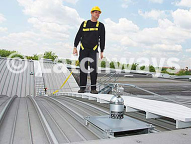 Hệ thống chống trượt ngã dùng trên mái Hệ thống chống trượt ngã dùng trên mái