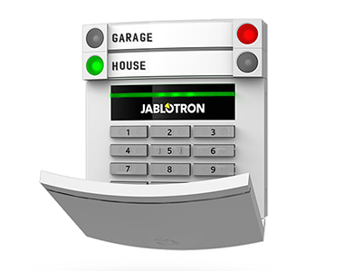 Bảng điều khiển có dây với đầu đọc từ và bàn phím JABLOTRON JA-113E Bảng điều khiển có dây với đầu đọc từ và bàn phím JABLOTRON JA-113E
