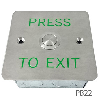 Công tắc khóa & thoát / Nút nhấn kim loại PB22 Công tắc khóa & thoát / Nút nhấn kim loại PB22