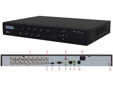 Đầu ghi hình 16 kênh Huviron SK-R916 Đầu ghi hình 16 kênh Huviron SK-R916