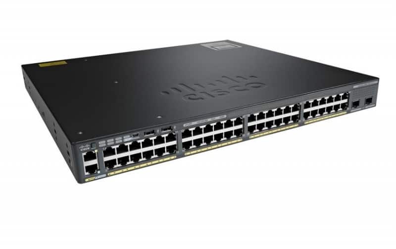 WS-C2960X-48TD-L Catalyst 2960-X 48 GigE, 2 x 10G SFP+, LAN Base