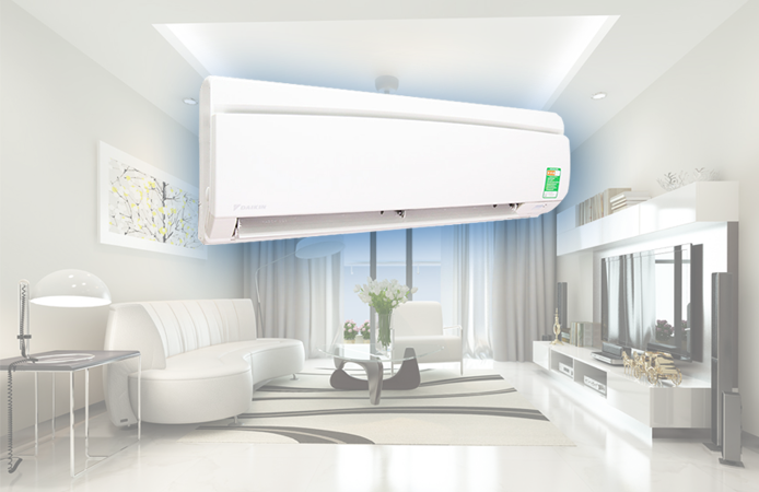 Màu sắc điều hòa Daikin phù hợp với mọi nội thất