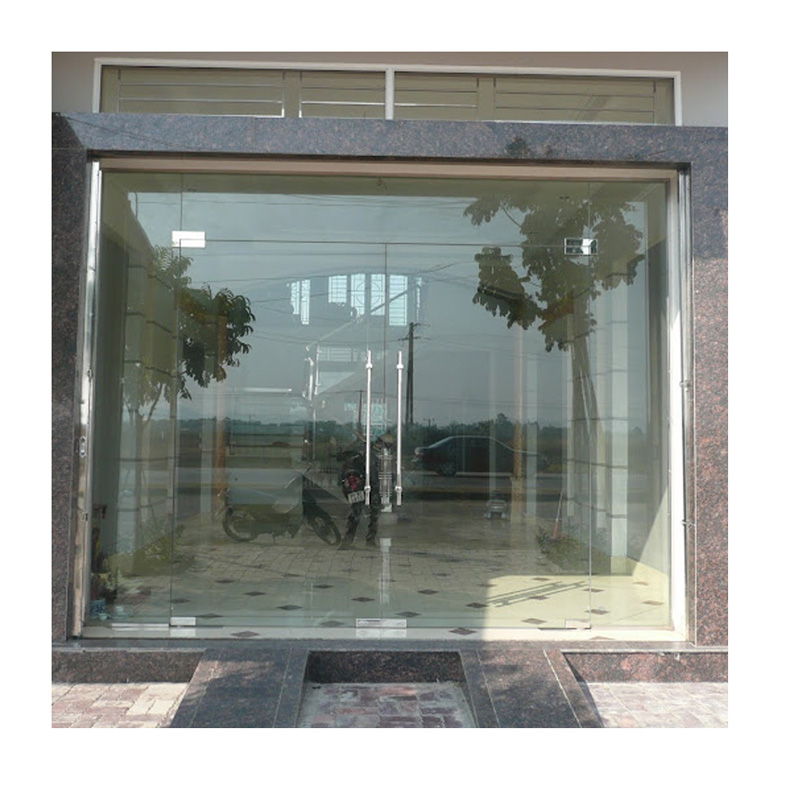 Giá bán cửa kính thủy lực 2 cánh Hà Nội bao nhiêu tiền?