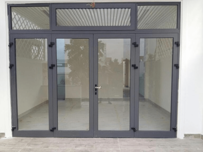 Một mẫu cửa nhôm Xingfa được Việt Phong thi công.