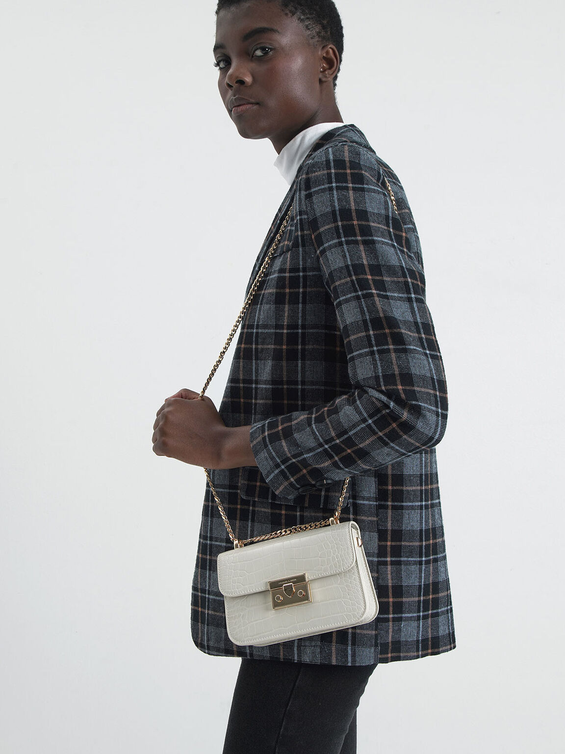 Cnk croc effect hot sale