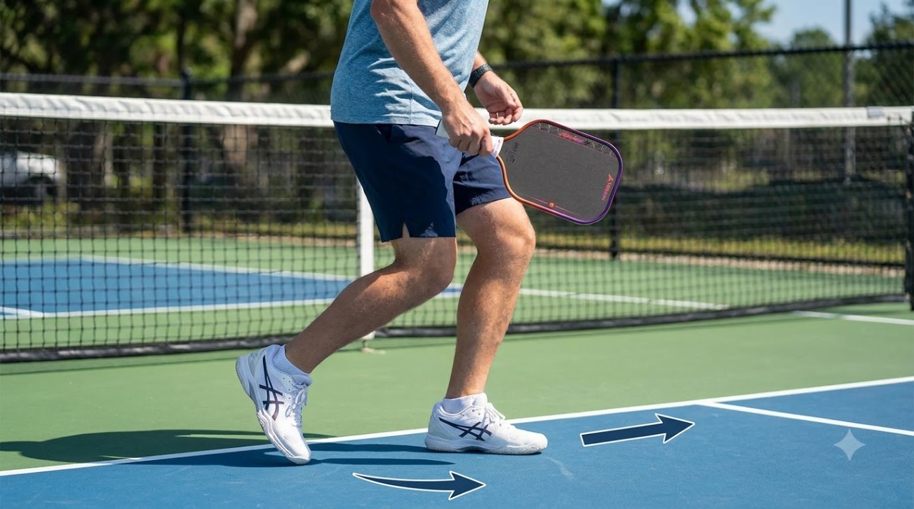 Cách Di Chuyển Trong Pickleball Đúng Bộ Chân Cho Người Mới Bắt Đầu