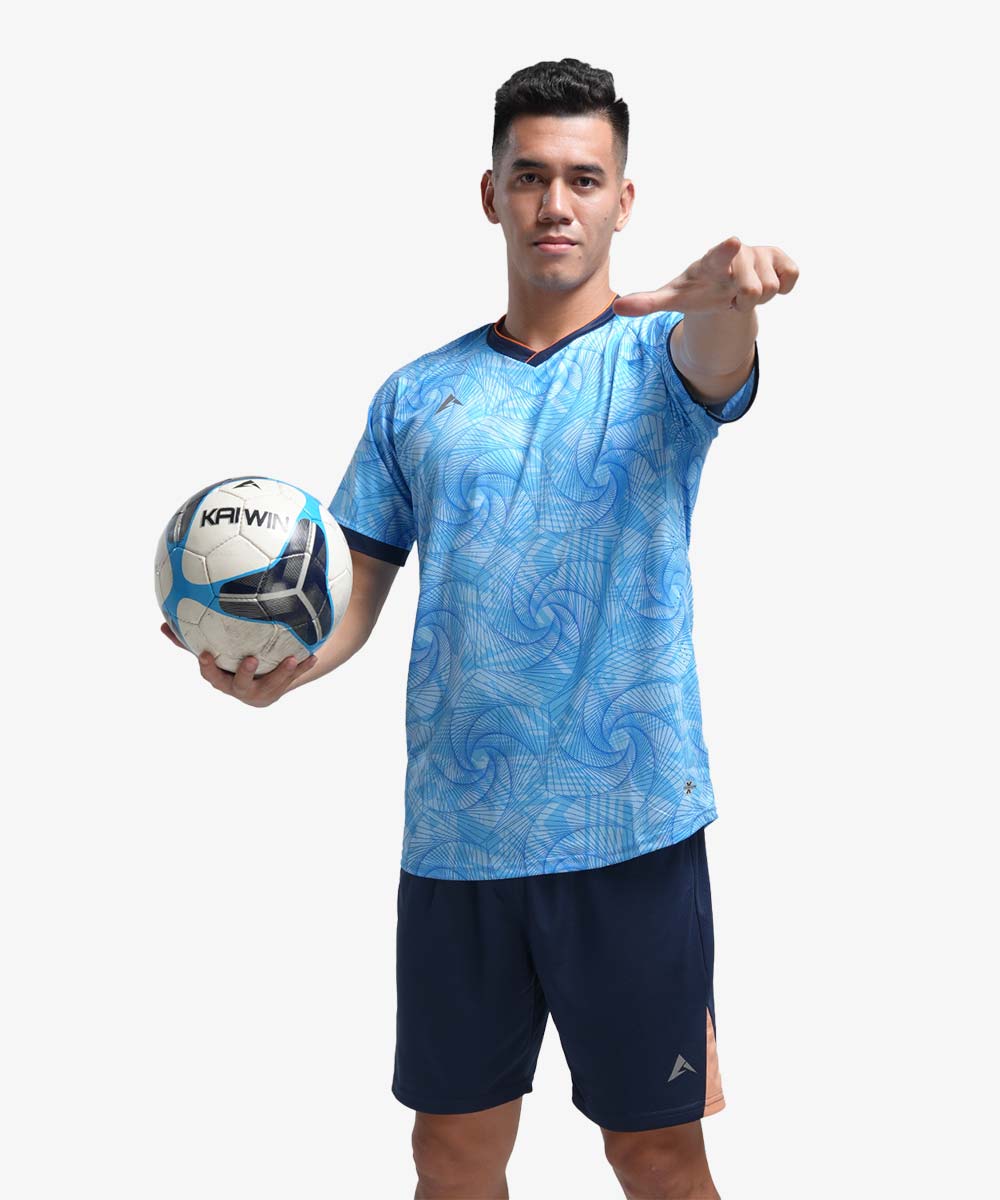 Áo Bóng Đá Kaiwin MYSTIC - Màu Xanh Da