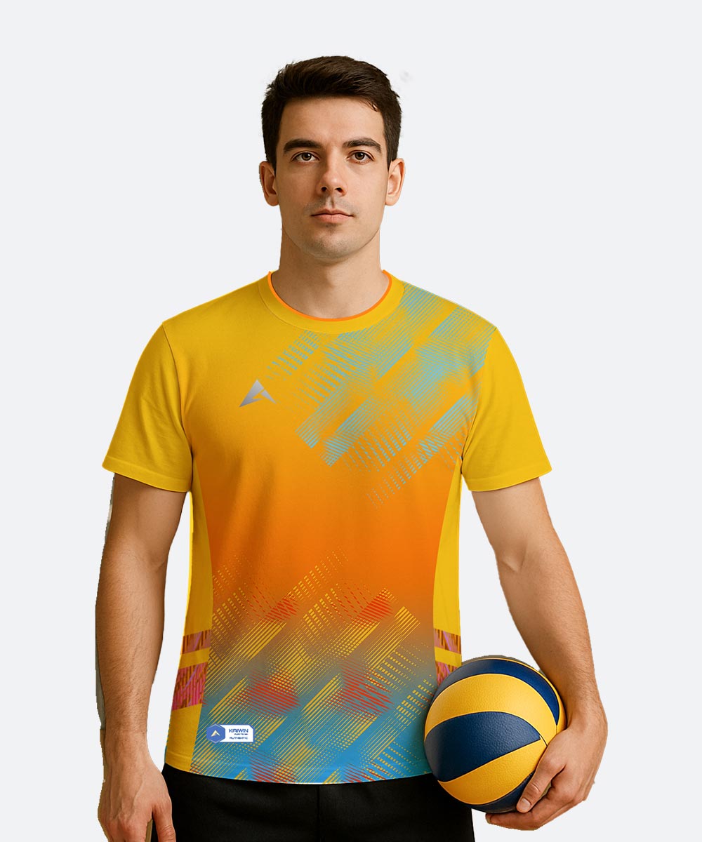 Áo Bóng Chuyền Nam Kaiwin Ultra - Màu Vàng