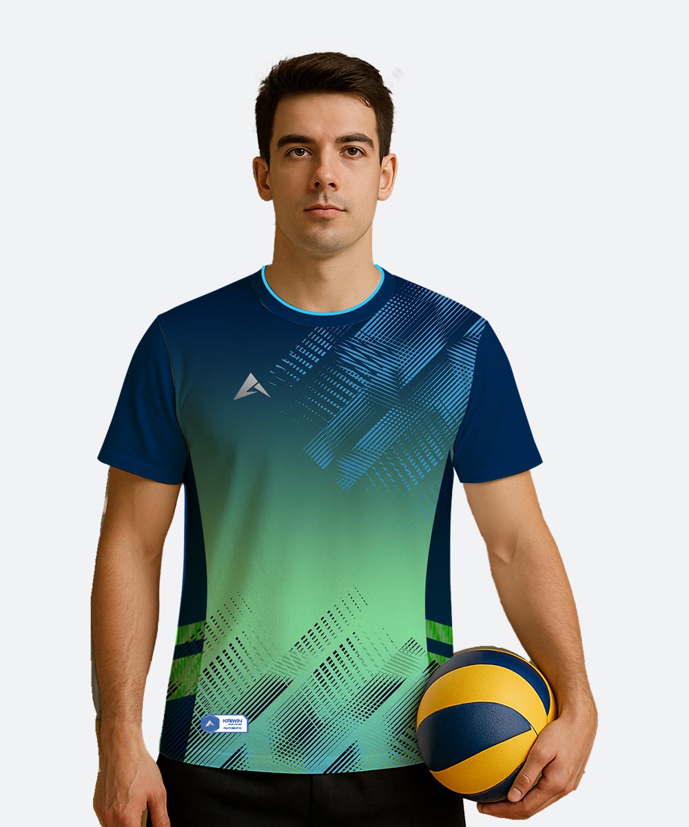 Áo Bóng Chuyền Nam Kaiwin Ultra - Màu Xanh Đen