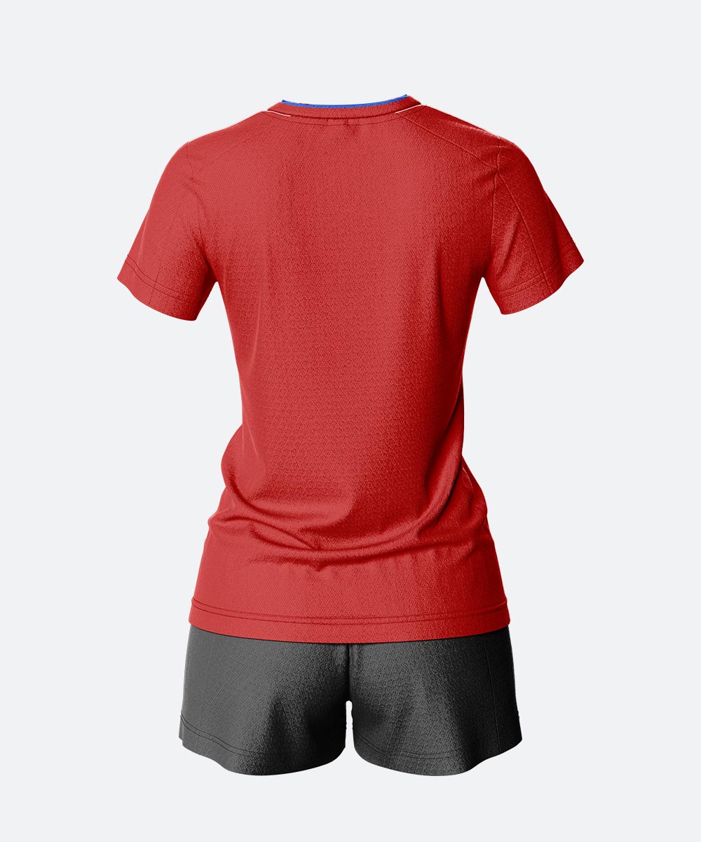 Áo Bóng Chuyền Nữ Kaiwin Ultra - Màu Đỏ