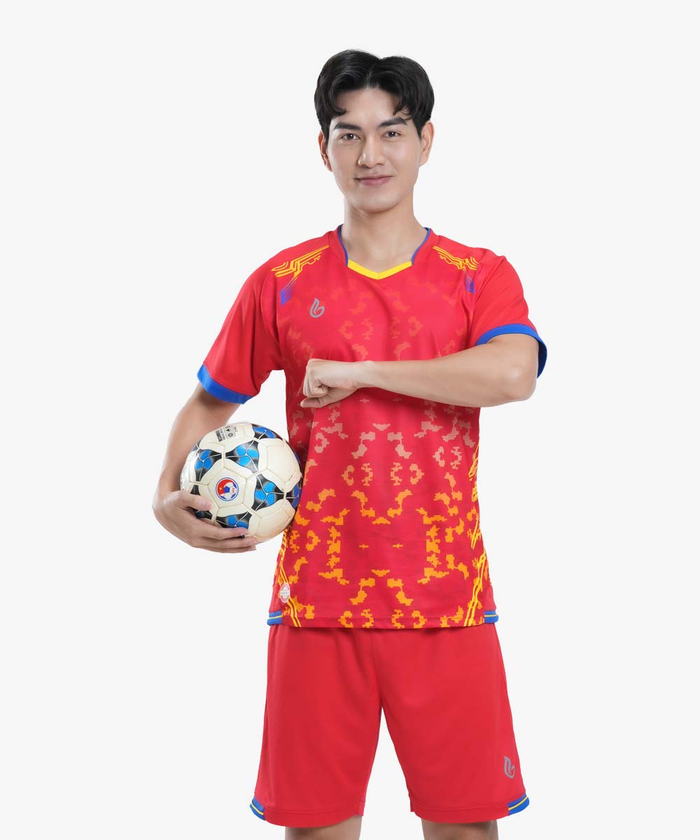 Áo Bóng Đá Gamicy Atlantic - Màu Đỏ