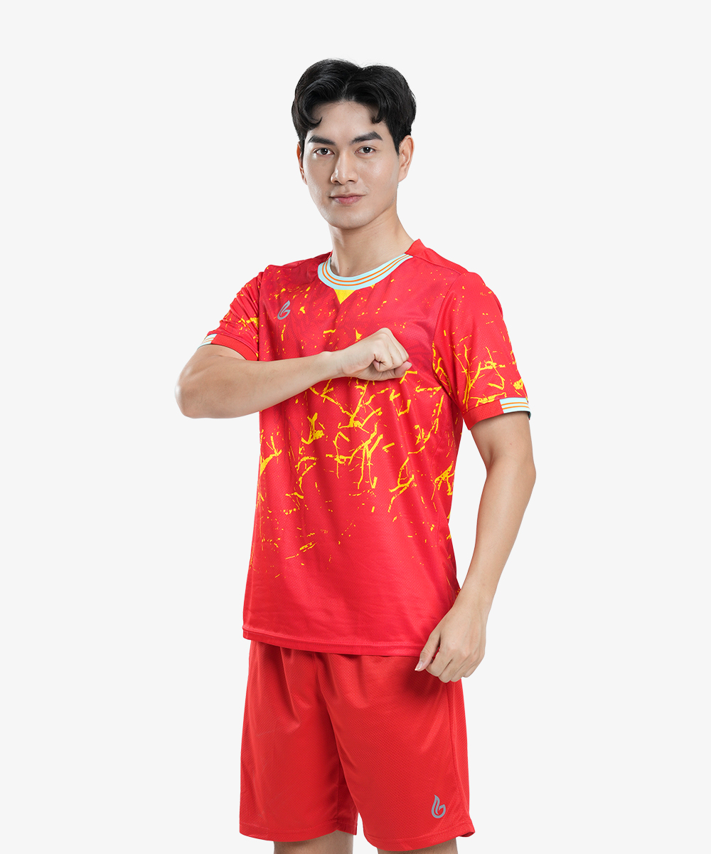 Áo Bóng Đá Gamicy Aura - Màu Đỏ