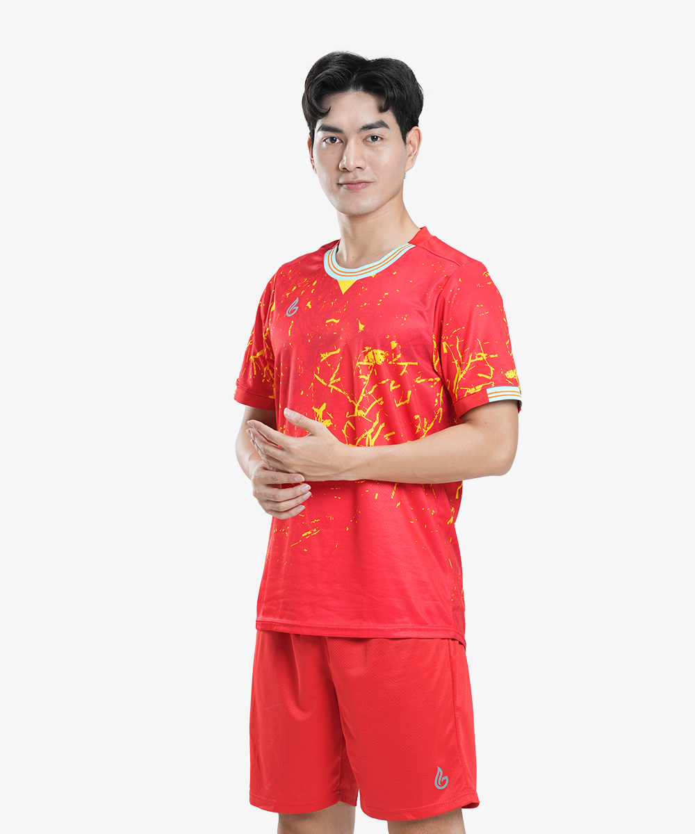 Áo Bóng Đá Gamicy Aura - Màu Đỏ