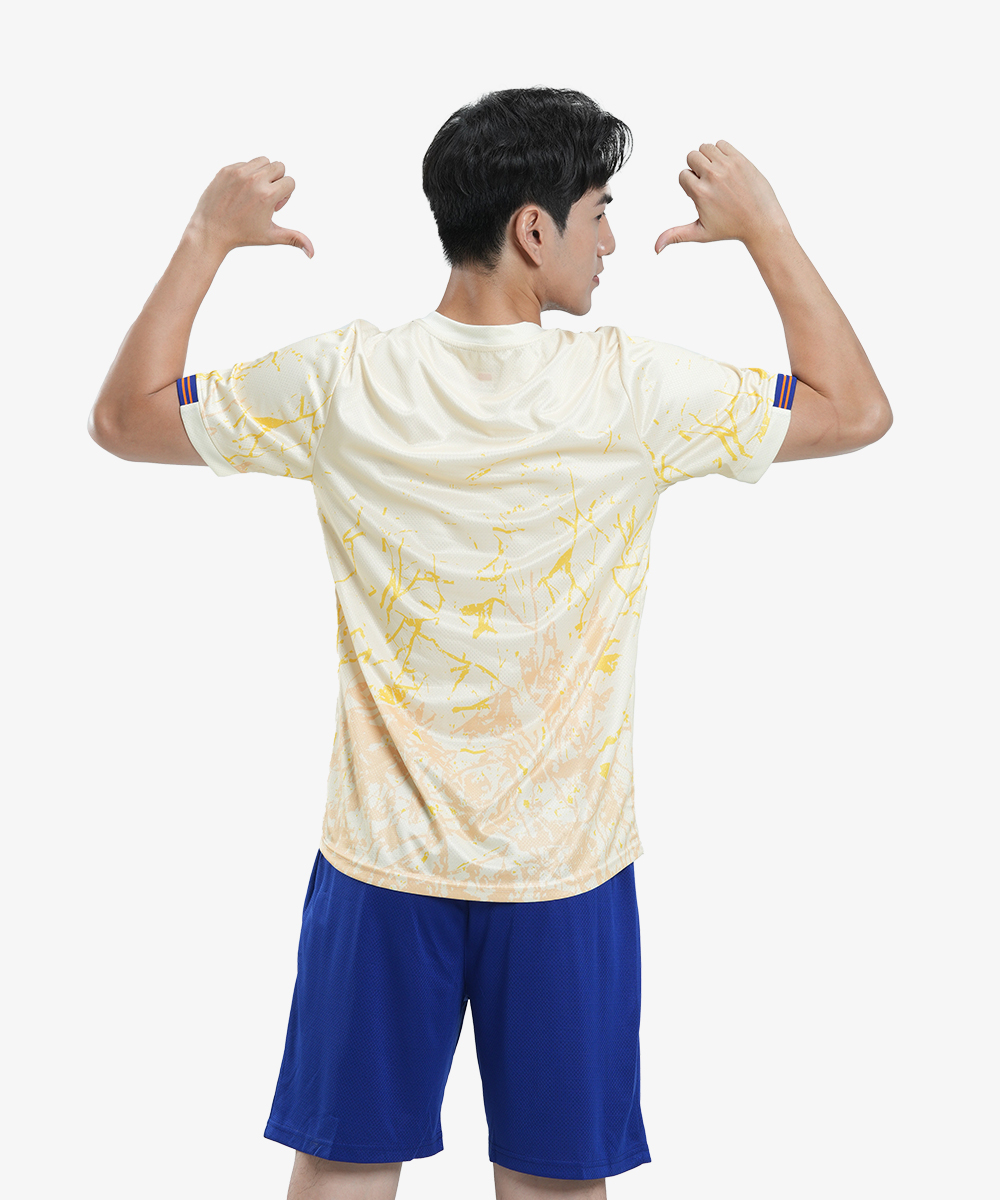 Áo Bóng Đá Gamicy Aura - Màu Kem Sữa