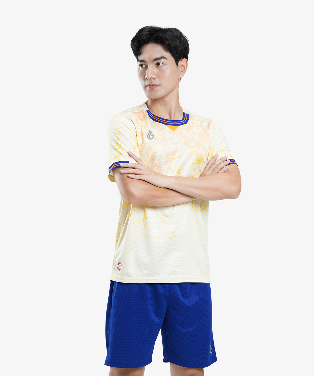 Áo Bóng Đá Gamicy Aura - Màu Kem Sữa