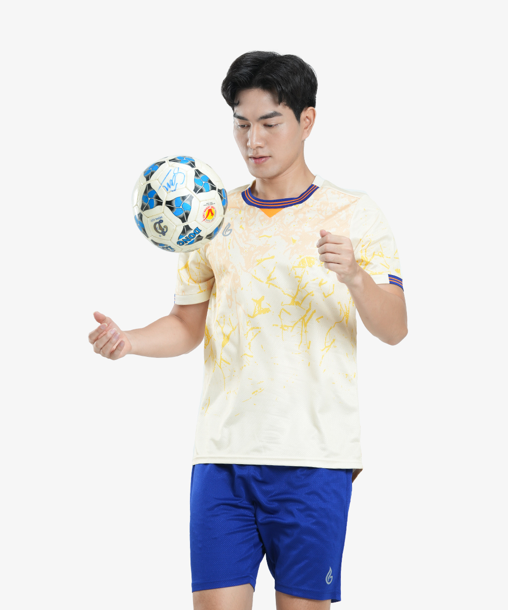 Áo Bóng Đá Gamicy Aura - Màu Kem Sữa