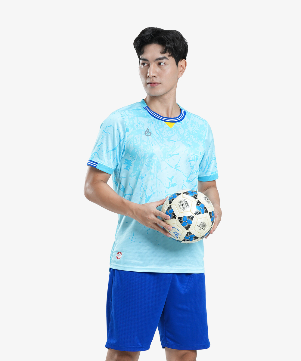 Áo Bóng Đá Gamicy Aura - Màu Thiên Thanh