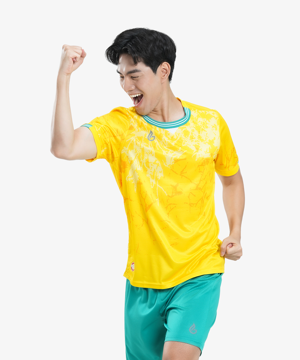 Áo Bóng Đá Gamicy Aura - Màu Vàng