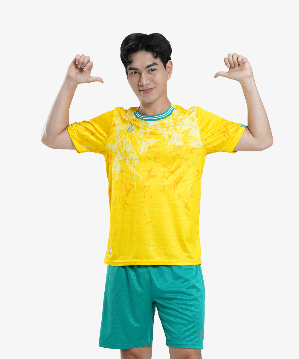 Áo Bóng Đá Gamicy Aura - Màu Vàng