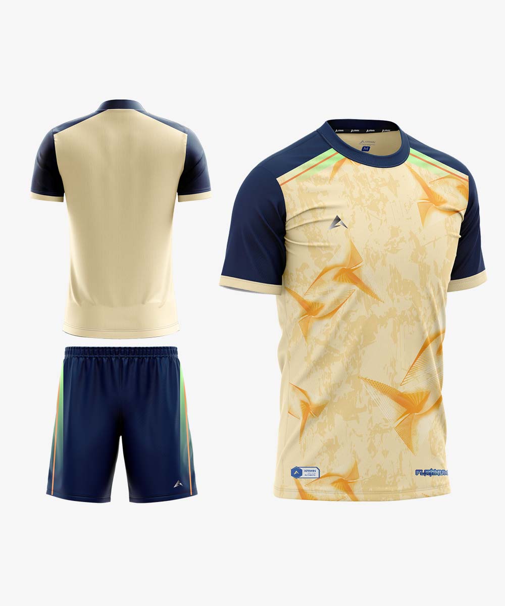 Áo Bóng Đá Kaiwin Darknight - Màu Kem Sữa
