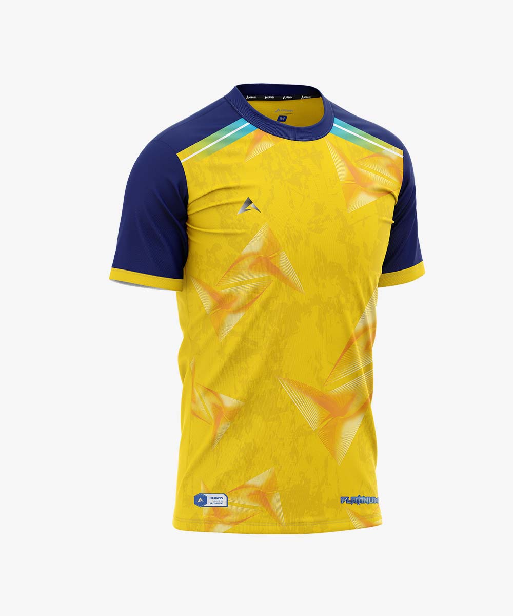 Áo Bóng Đá Kaiwin Darknight - Màu Vàng