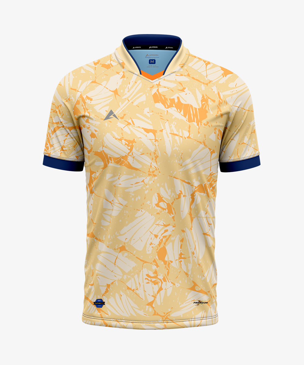 Áo Bóng Đá Kaiwin Earth - Màu Kem Sữa