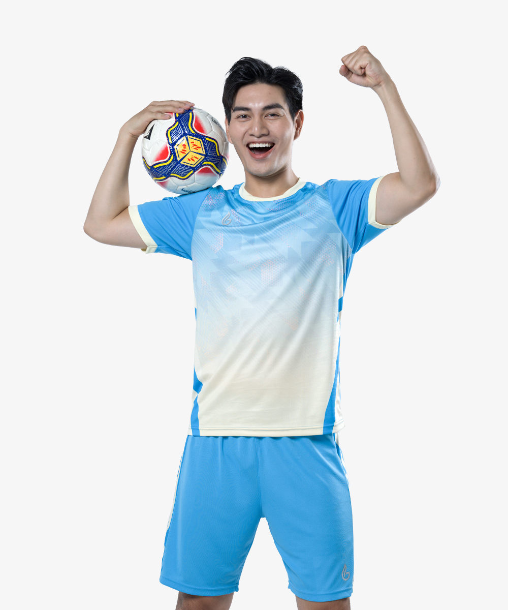 Áo Bóng Đá Gamicy Power - Màu Xanh Da