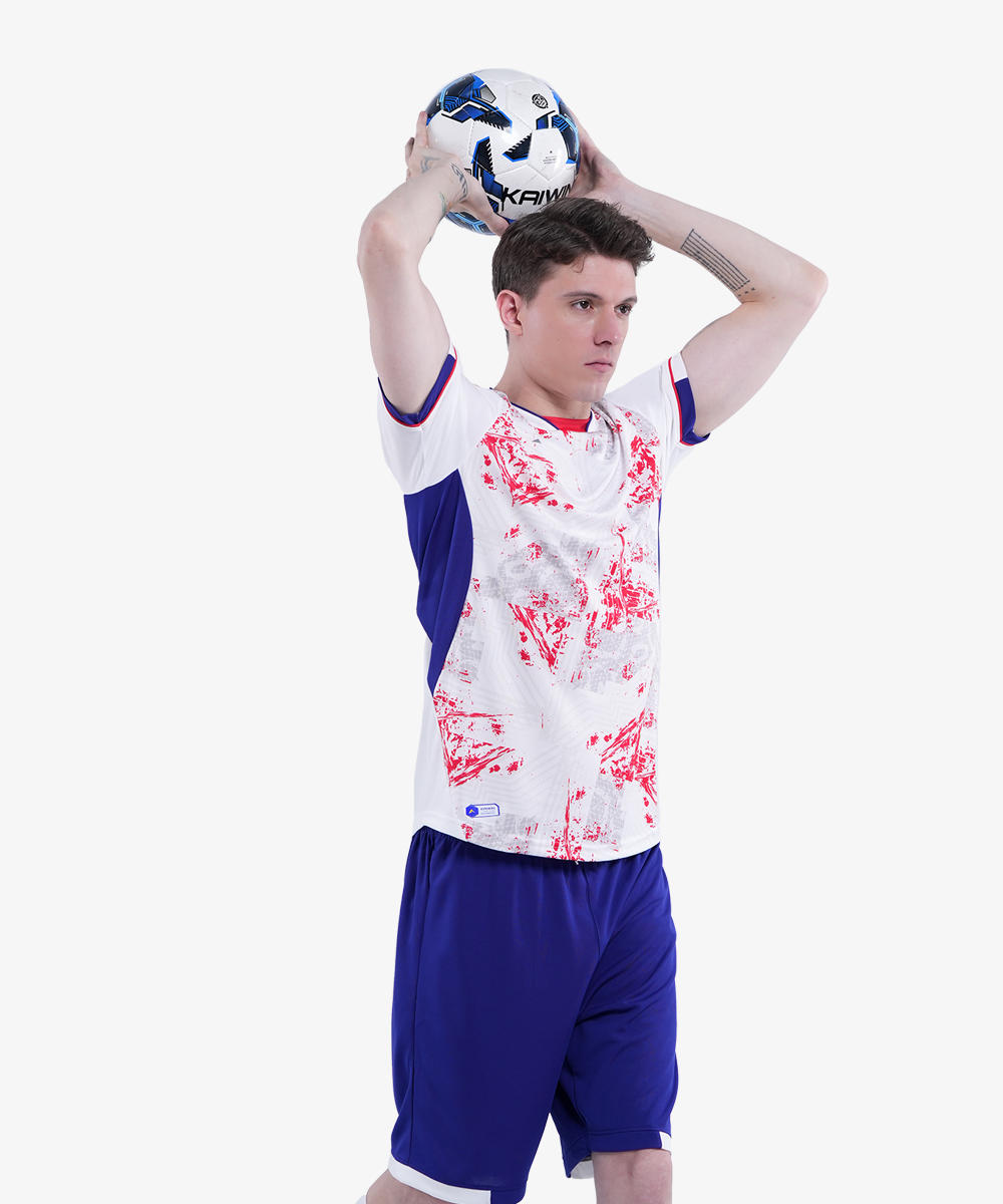 Áo Bóng Đá Kaiwin Striker - Màu Trắng