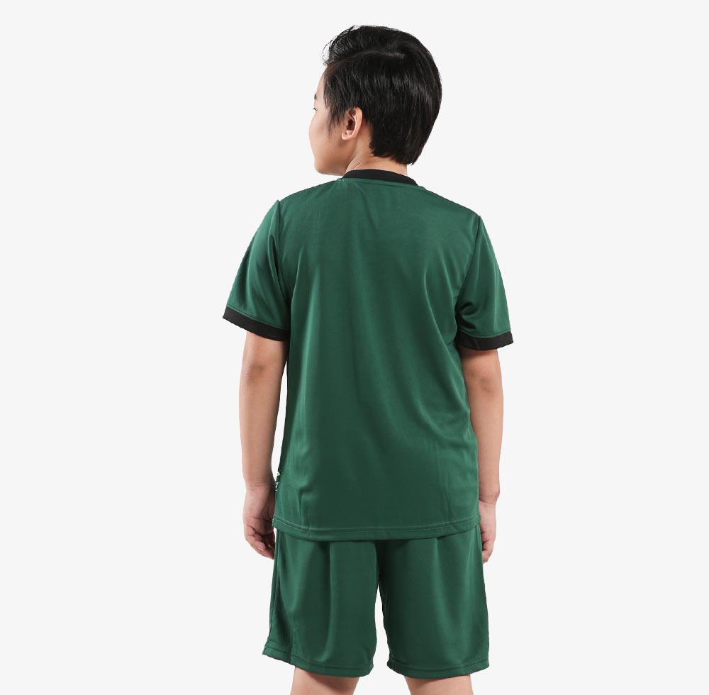 Áo bóng đá KAIWIN JUSTICE KIDS - Màu xanh lá cây